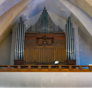 L'orgue de Brignogan (l'ancien orgue de Notre-Dame de l'Assomption de Passy.
