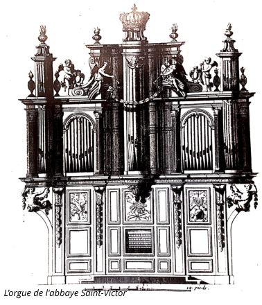 L’orgue de l'abbaye Saint-Victor