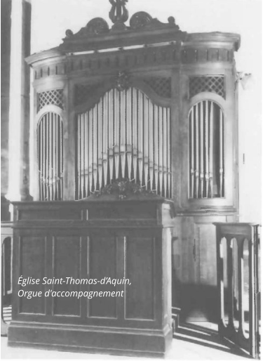 Église Saint-Thomas-d’Aquin,  Orgue d'accompagnement